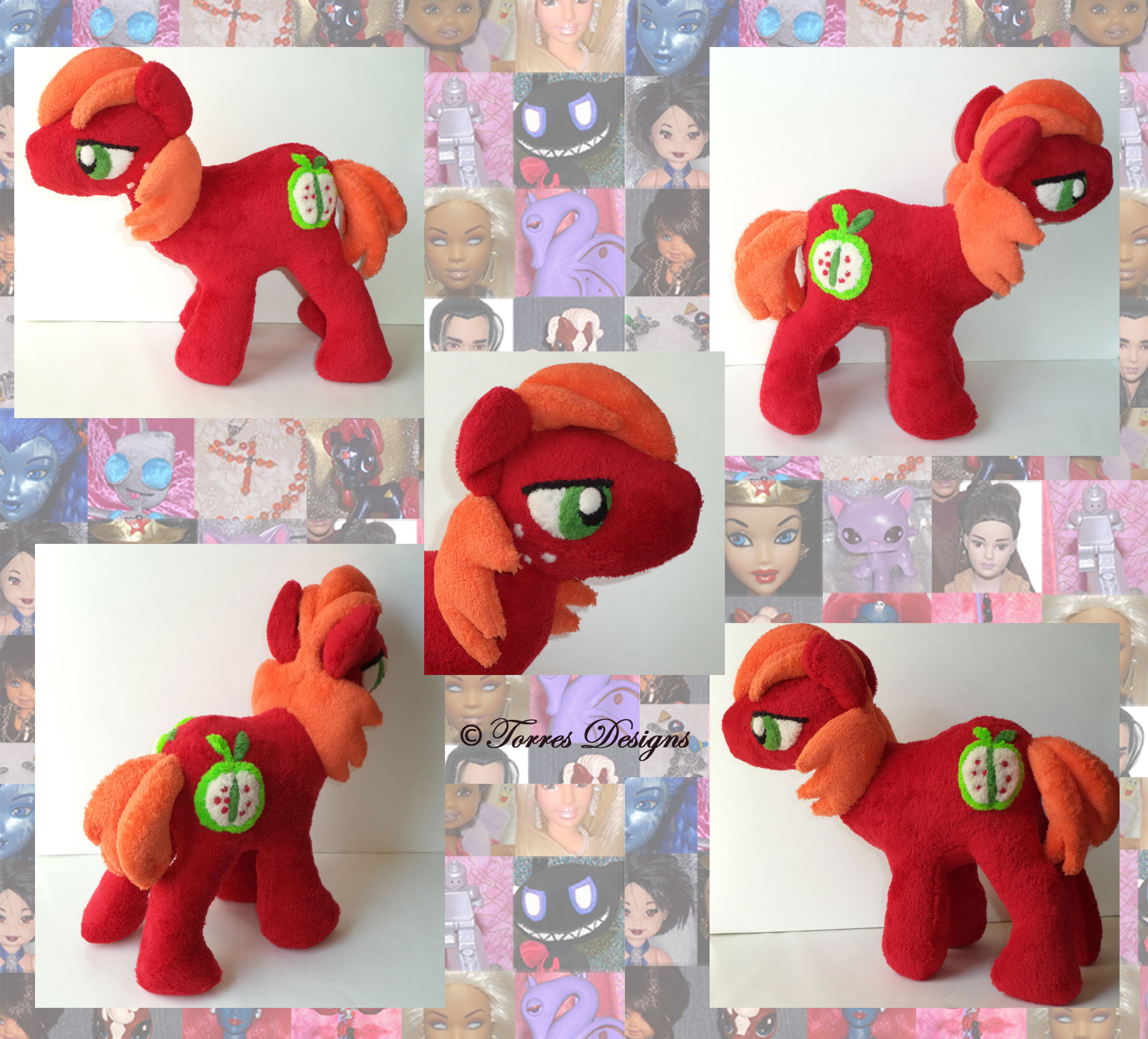 Big Mac MLP Minky Plush