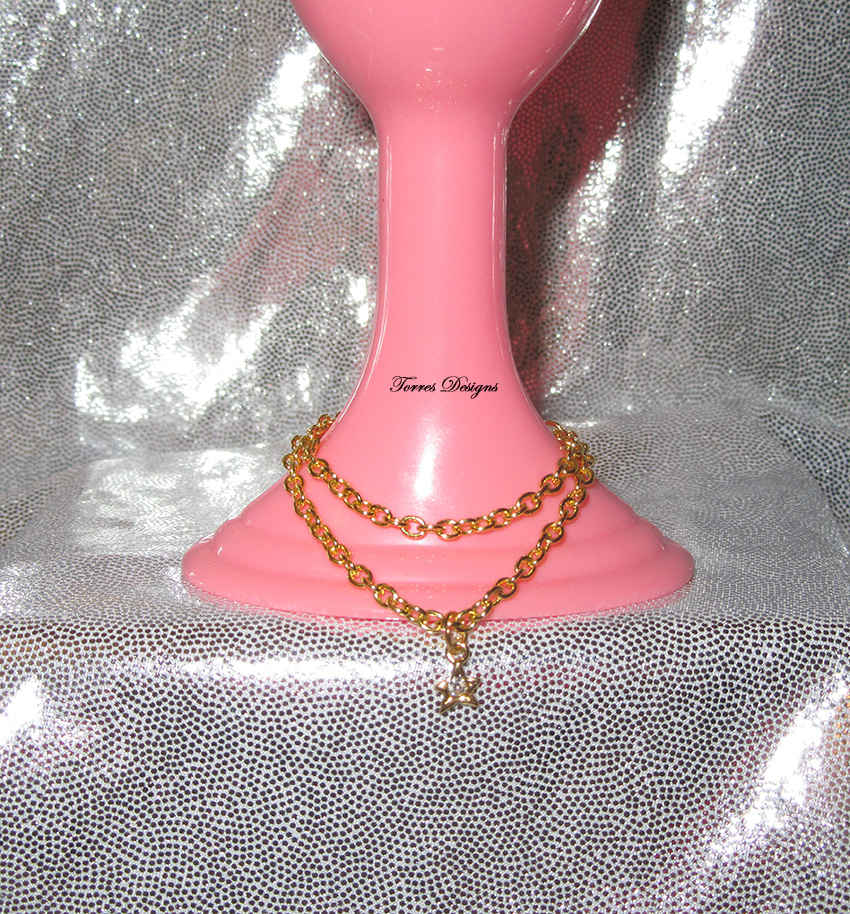 Eiffel Tower Necklace Custom made Doll Jewelry