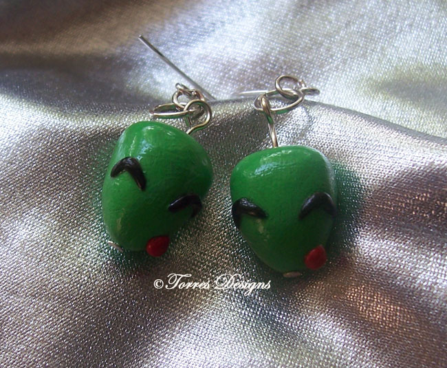 Doggy Gir Earrings – Invader Zim