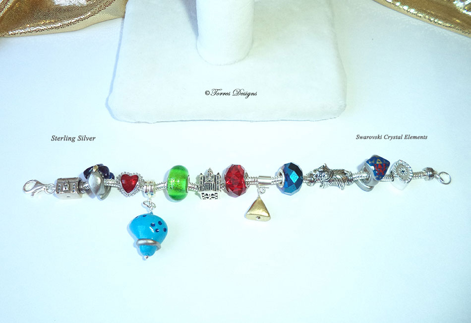 Sterling Silver Pandora Style Charm Bracelet Legend of Zelda – Ocarina of Time