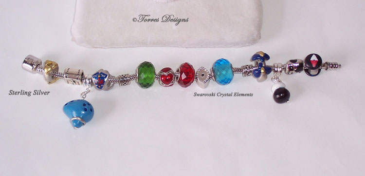 1st Sterling Silver Pandora Style Charm Bracelet Legend of Zelda – Ocarina of Time